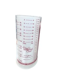 The Pampered Chef Measuring All 2 Cup Wet/Dry Push Up